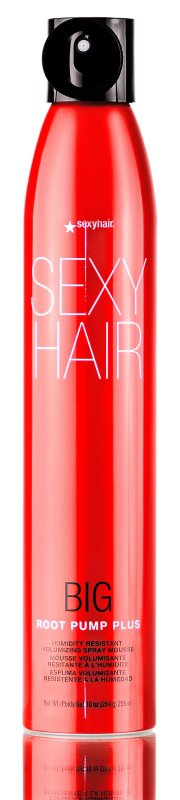 SEXY HAIR VOLUMIZING HAIR STYLING MOUSSE SEXY HAIR BIG ROOT PUMP PLUS 10 OZ - HUMIDITY RESISTANT SPRAY