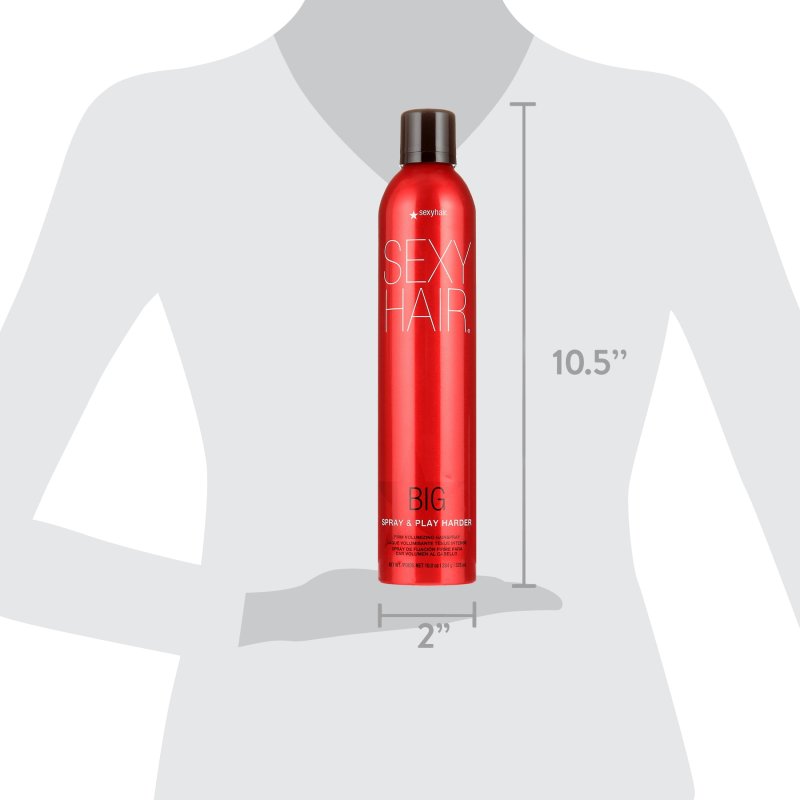 BIG SEXY HAIR SPRAY AND PLAY HARDER FIRM VOLUMIZING HAIRSPRAY 10OZ