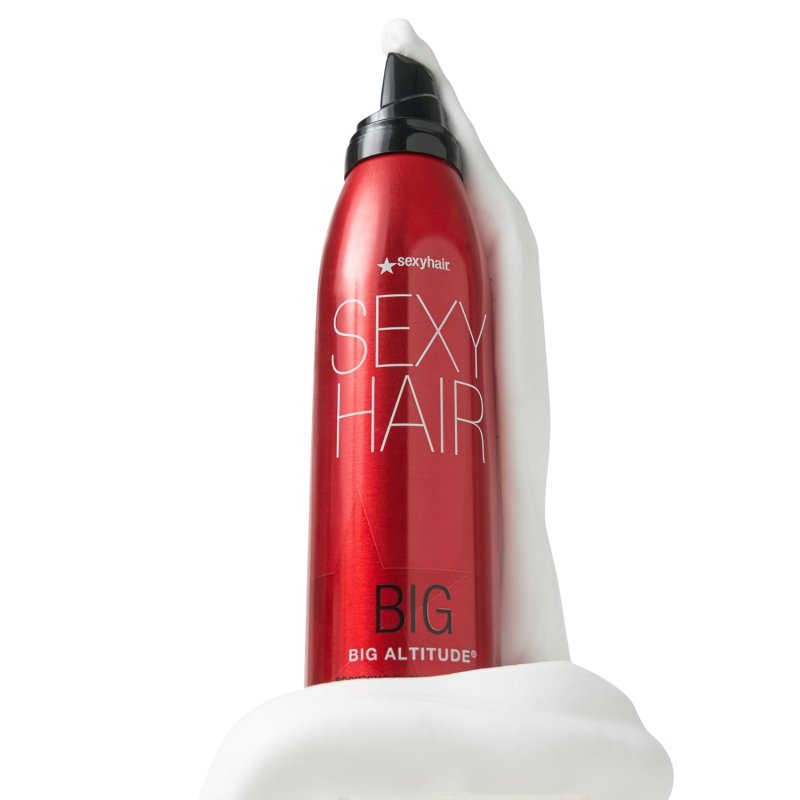 SEXY HAIR BIG ALTITUDE BODIFYING BLOW DRY MOUSSE 6.8 OZ FOR VOLUMINOUS HAIRSTYLES