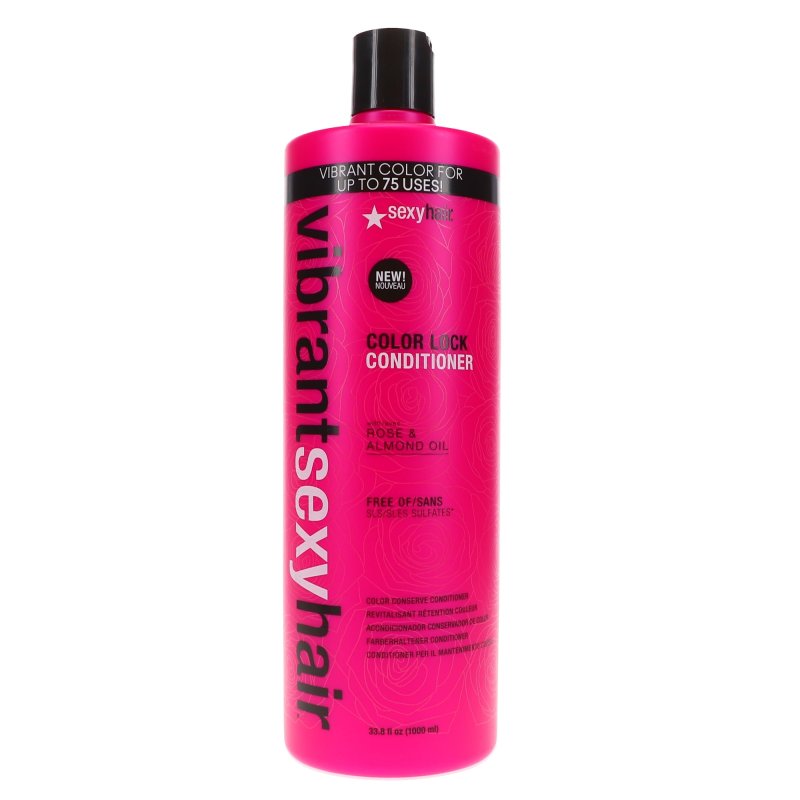 SEXY HAIR COLOR LOCK CONDITIONER 33.8 OZ FOR STRONGER LOCKS