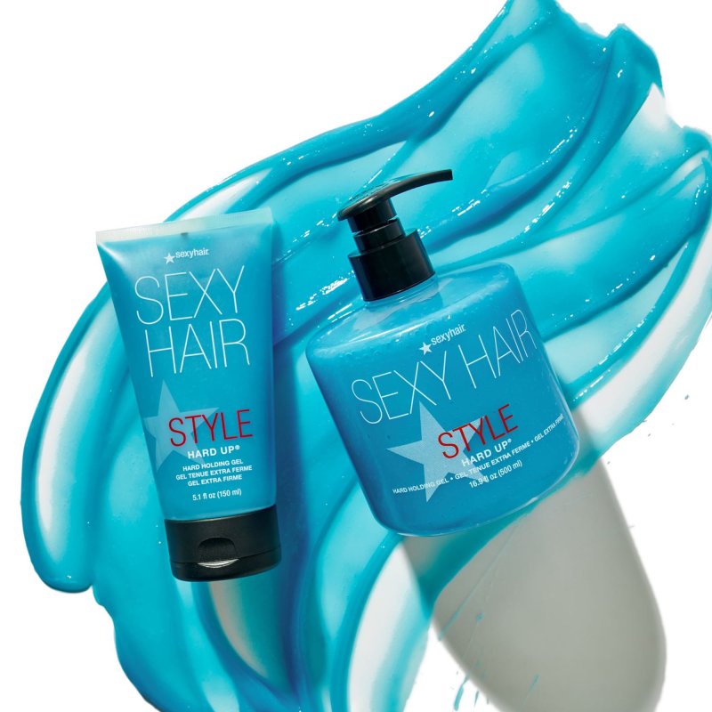 SEXY HAIR HARD UP HARD HOLDING GEL 5.1 OZ FOR STRONG HOLD AND STYLING