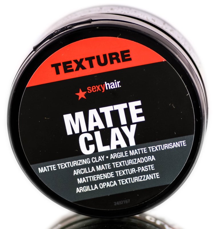 SEXY HAIR MATTE TEXTURING CLAY 2.5 OZ FOR EFFORTLESS STYLING