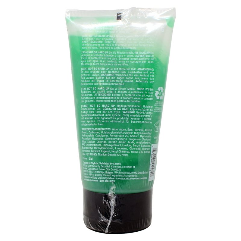 SEXY HAIR STYLE NOT SO HARD UP GEL 5.1 OZ - UNISEX HAIR GEL