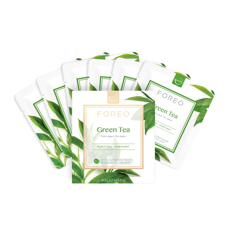 FOREO UFO MASK JAPANESE GREEN TEA FOR GLOWING SKIN