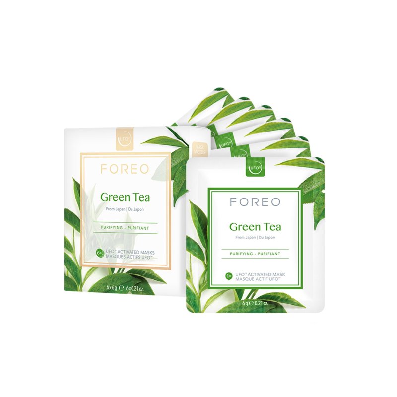 FOREO UFO MASK JAPANESE GREEN TEA FOR GLOWING SKIN