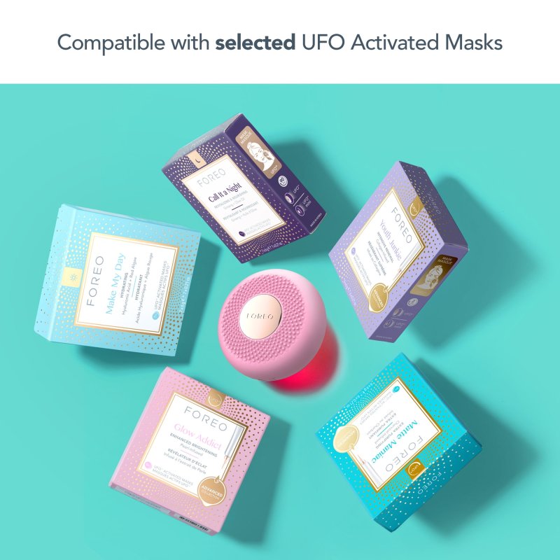 FOREO UFO MINI 2 PEARL PINK FOR VIBRANT SKINCARE