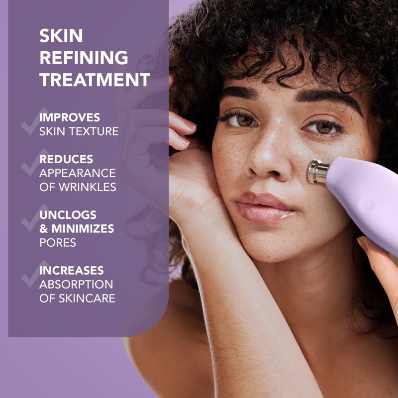 FOREO KIWI DERMA MICRODERMABRASION MACHINE BLACK HEAD REMOVER FOR FACE NOSE
