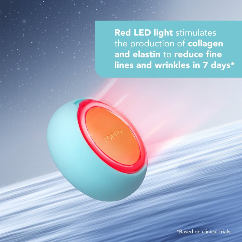 FOREO UFO 2 MINT SONIC FACIAL CLEANSING DEVICE FOR REFRESHED SKIN