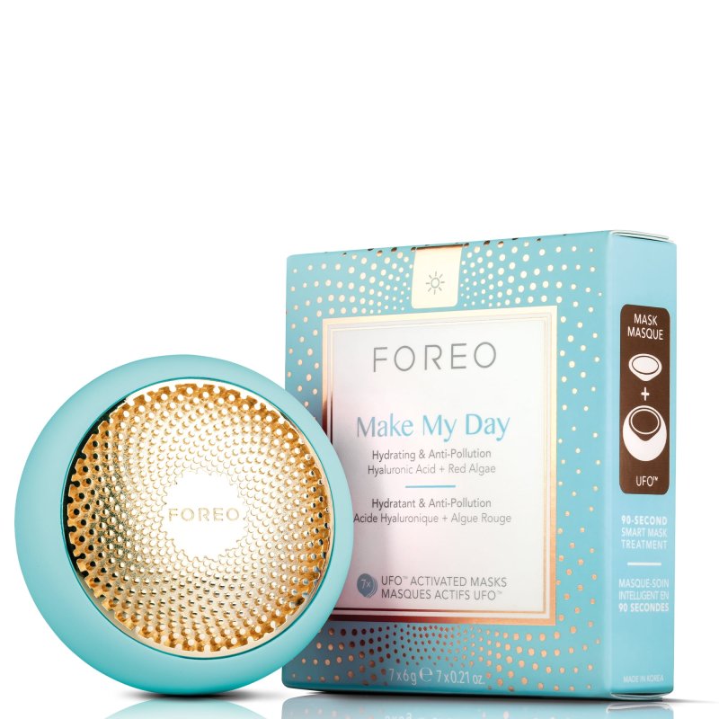 FOREO UFO 2 MINT SONIC FACIAL CLEANSING DEVICE FOR REFRESHED SKIN