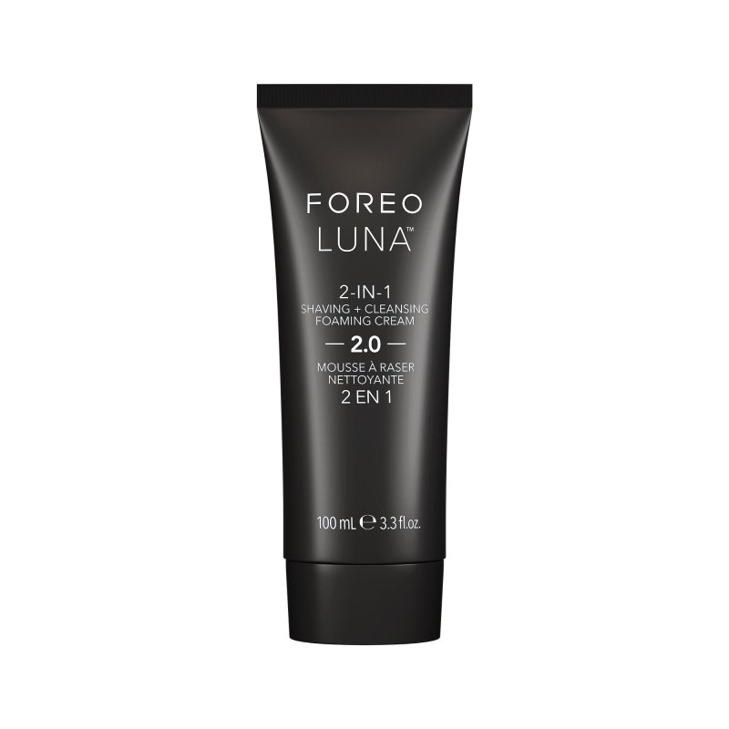 FOREO LUNA 2-IN-1 SHAVING AND CLEANSING FOAMING CREAM FOR SMOOTH SKIN