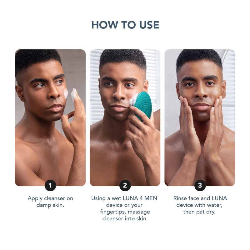 FOREO LUNA 2-IN-1 SHAVING AND CLEANSING FOAMING CREAM FOR SMOOTH SKIN
