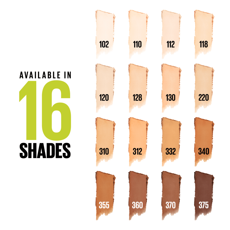 MAYBELLINE SUPER STAY POWDER FOUNDATION SOFT MATTE FINISH 130 0.21 OZ