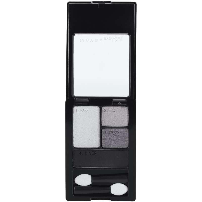 MAYBELLINE EXPERT WEAR EYESHADOW QUADS CHARCOAL SMOKES