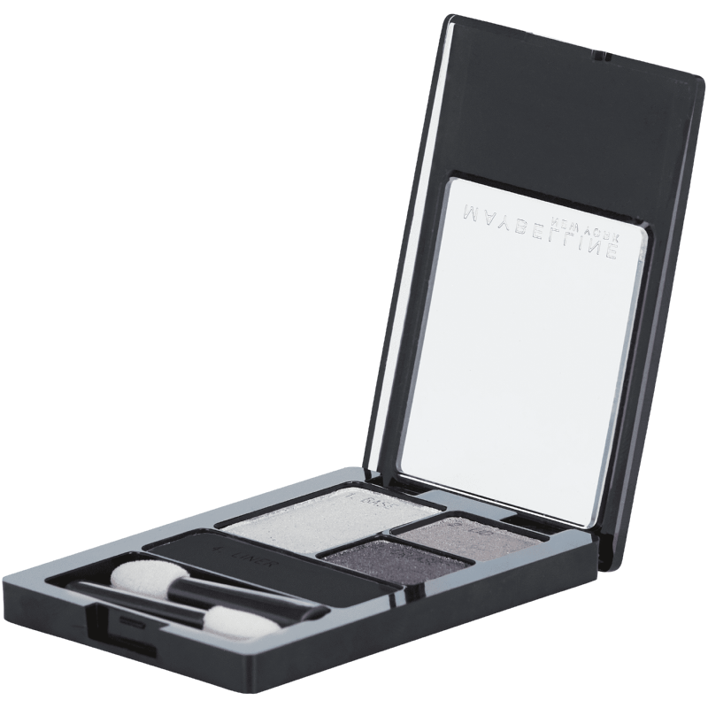 MAYBELLINE EXPERT WEAR EYESHADOW QUADS CHARCOAL SMOKES