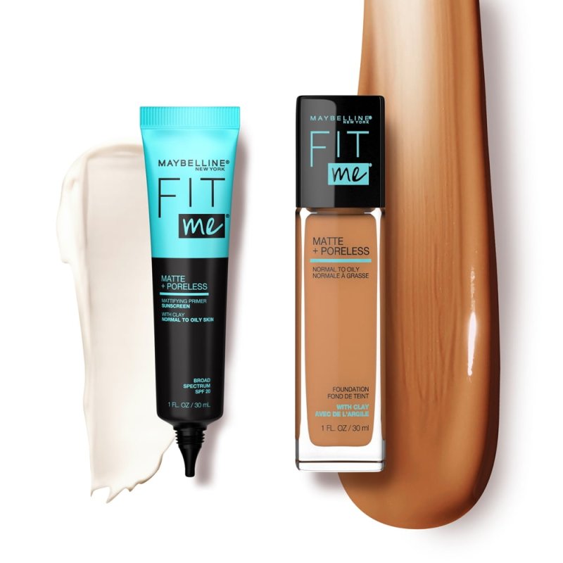 MAYBELLINE FIT ME MATTE PORELESS MATTIFYING FACE PRIMER CLEAR 1 FL OZ