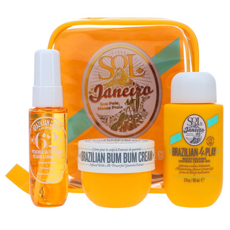 SOL DE JANEIRO BUM BUM JET SET - TRAVEL SIZE BODY CARE ESSENTIALS