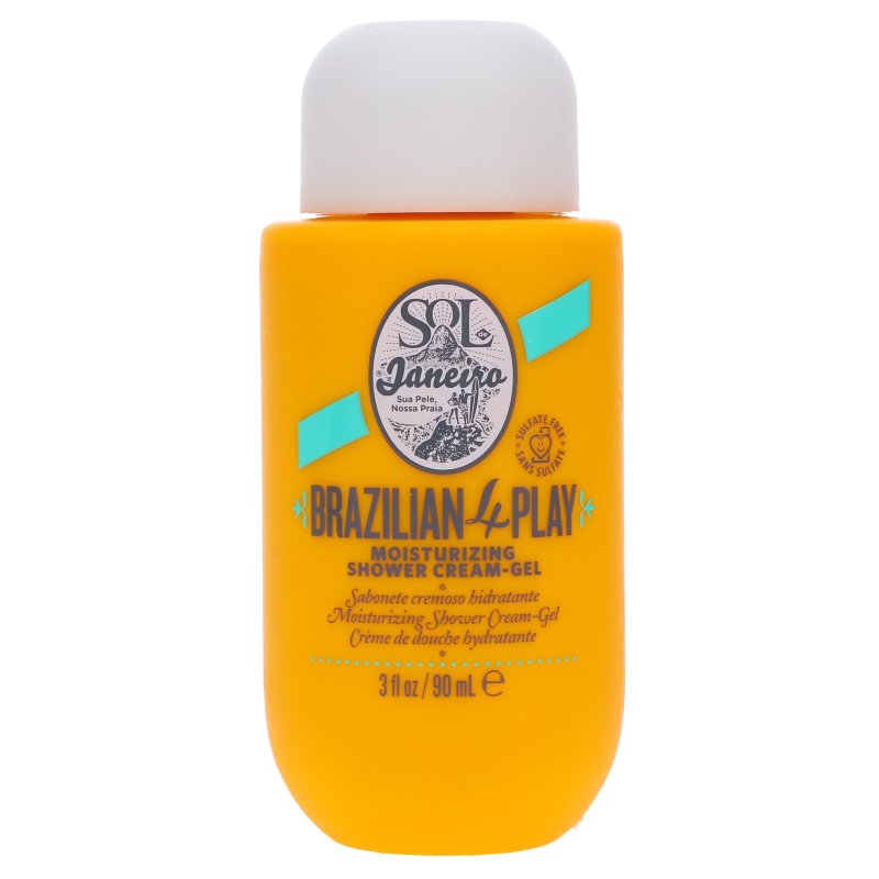 SOL DE JANEIRO BRAZILIAN 4 PLAY MOISTURIZING SHOWER CREAM GEL 3 OZ