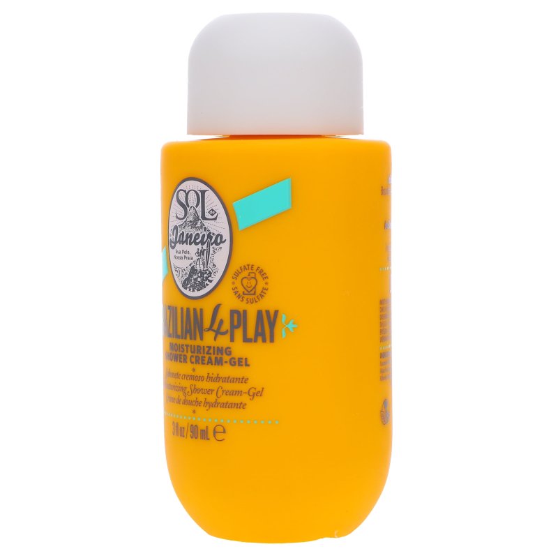 SOL DE JANEIRO BRAZILIAN 4 PLAY MOISTURIZING SHOWER CREAM GEL 3 OZ