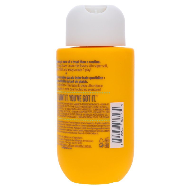 SOL DE JANEIRO BRAZILIAN 4 PLAY MOISTURIZING SHOWER CREAM GEL 3 OZ