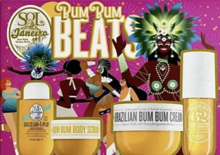 SOL DE JANEIRO LIMITED EDITION BUM BUM BEATS GIFT SET 4