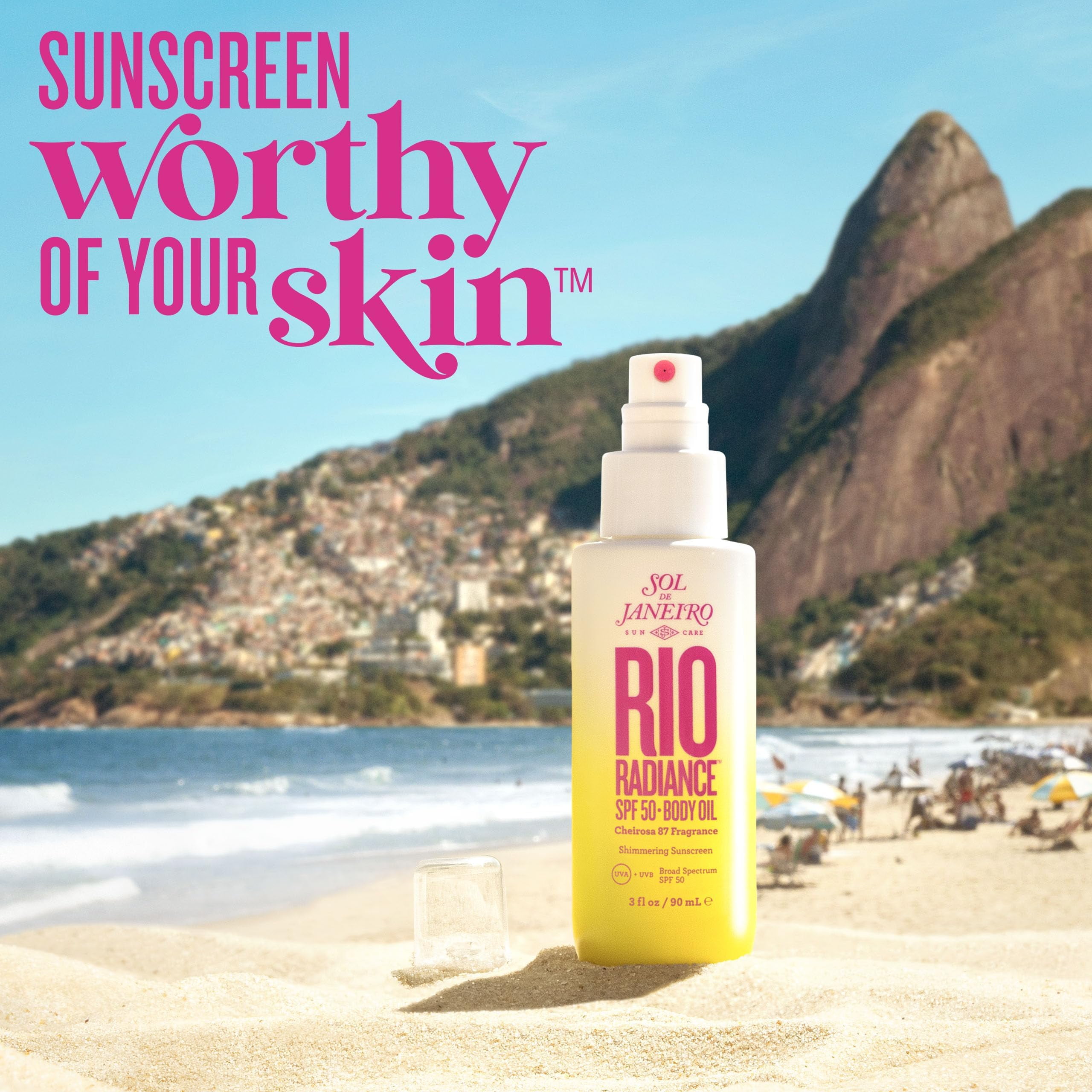 SOL DE JANEIRO RIO RADIANCE SPF 50 BODY OIL FOR UNISEX - 3 OZ OIL