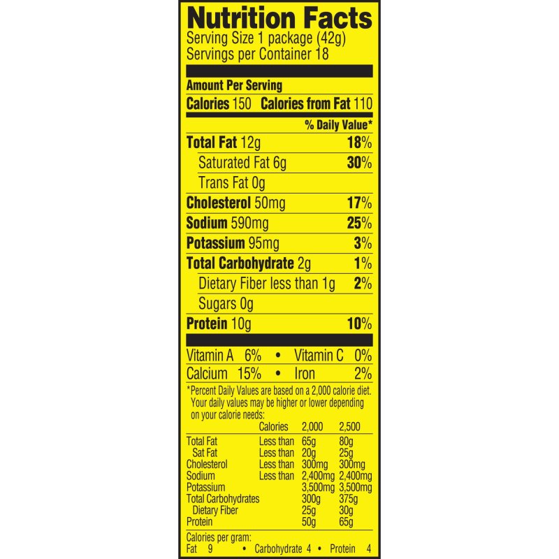 SLIM JIM PEPPERONI AND CHEESE MEAT STICK 1.5 OZ 18 COUNT