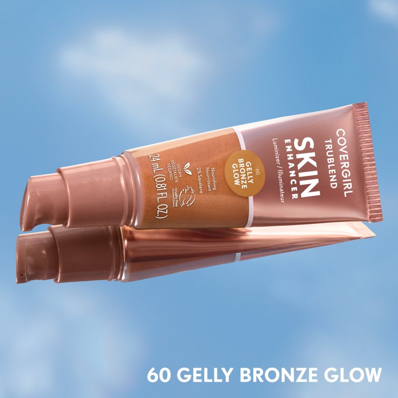 COVERGIRL TRUBLEND SKIN ENHANCER LUMINIZER GELLY 60 BRONZE GLOW 0.81 FL OZ