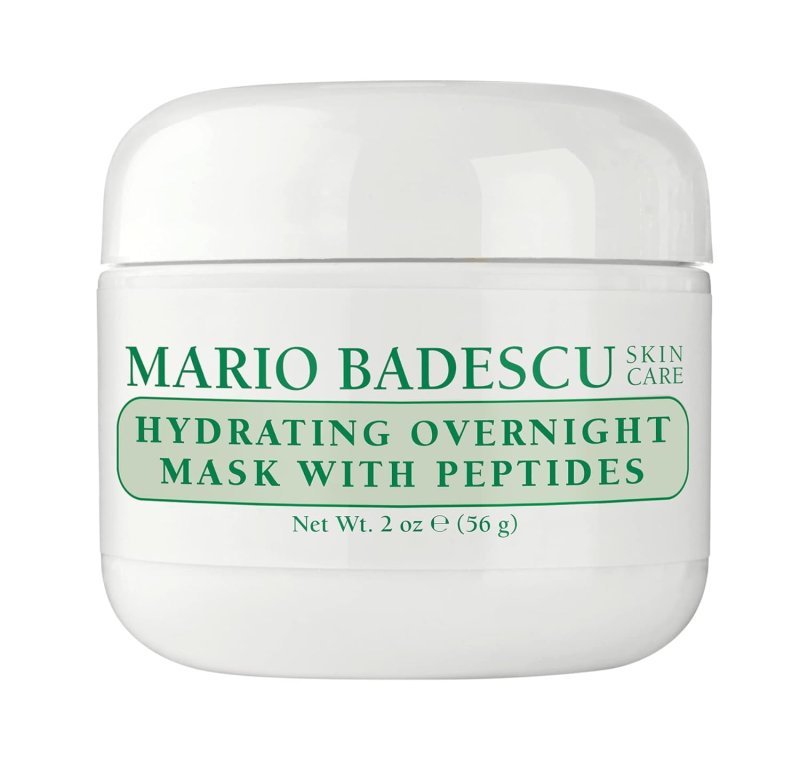 MARIO BADESCU HYDRATING OVERNIGHT FACIAL MASK PEPTIDES SKIN CARE 2 OZ