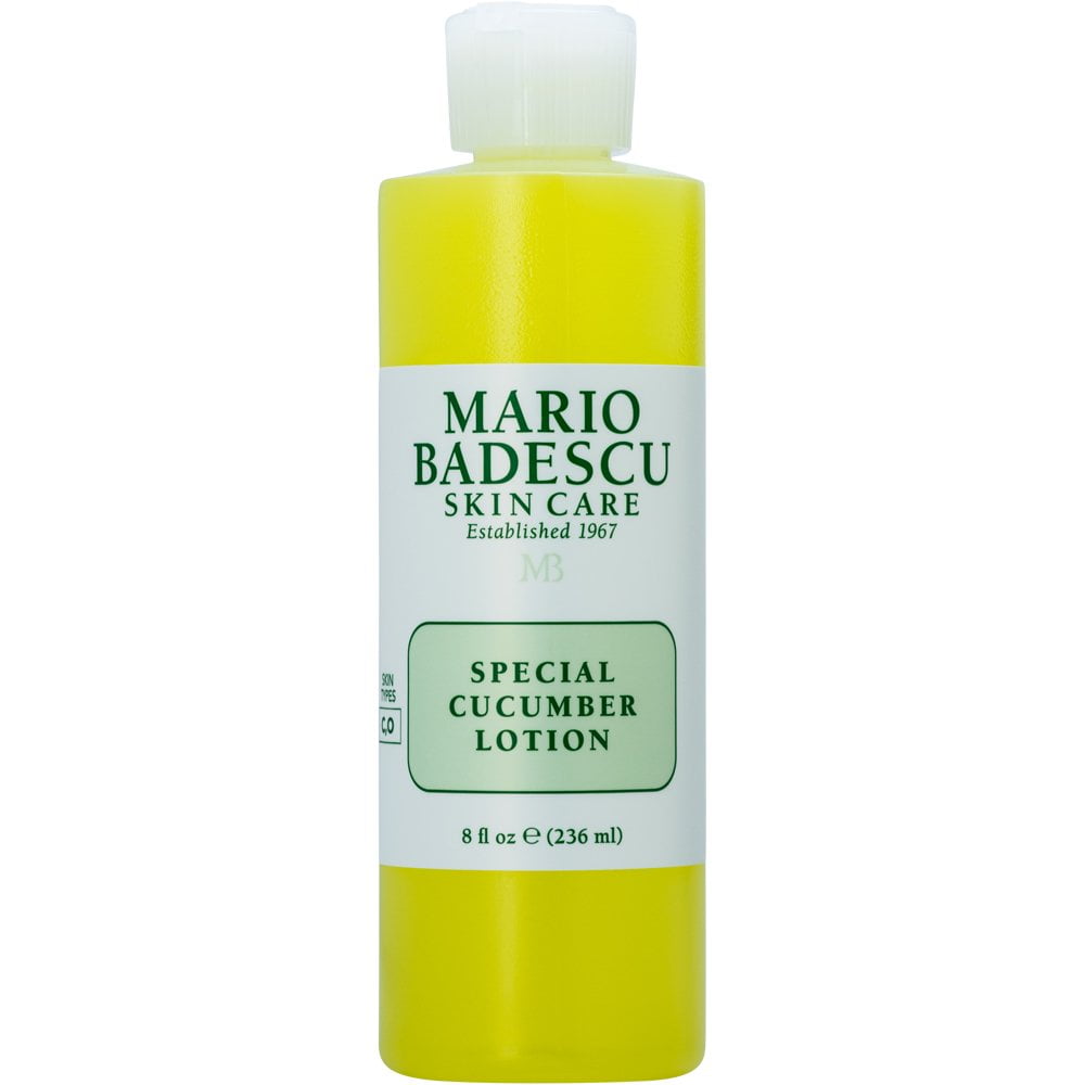 MARIO BADESCU SPECIAL CUCUMBER FACIAL LOTION MOISTURIZER SKIN CARE 8 OZ