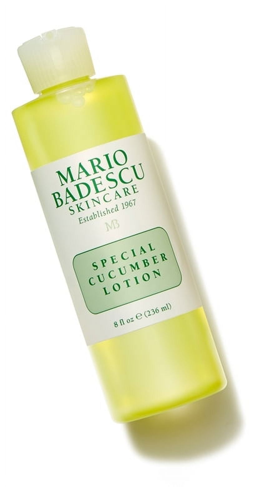 MARIO BADESCU SPECIAL CUCUMBER FACIAL LOTION MOISTURIZER SKIN CARE 8 OZ