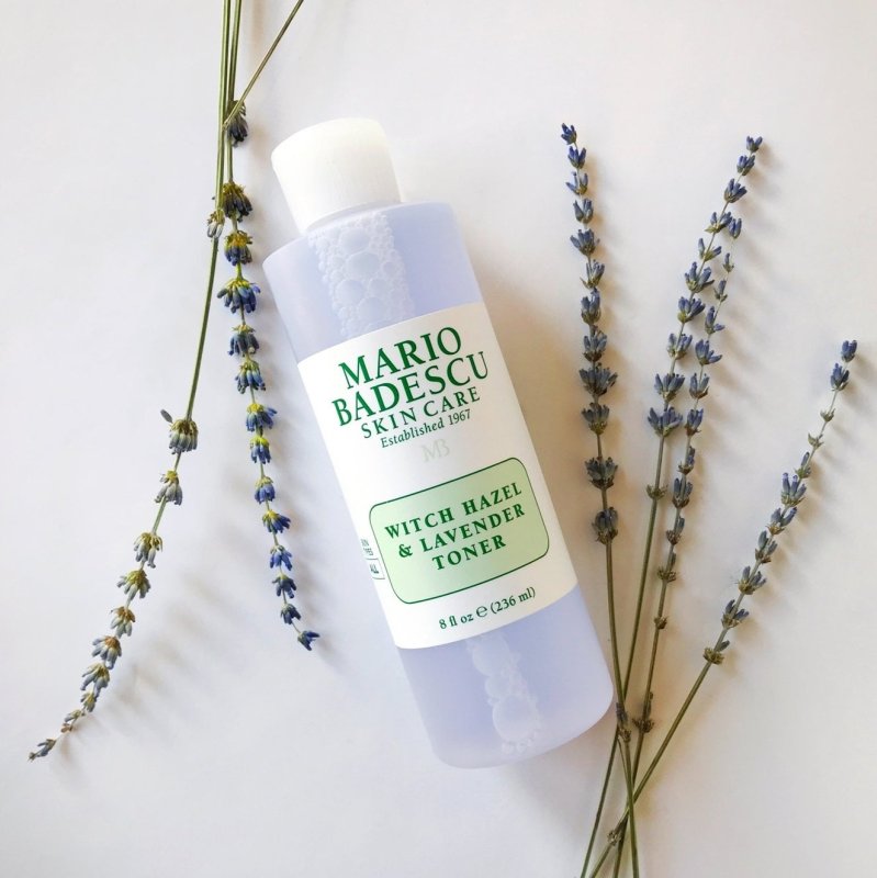MARIO BADESCU ALCOHOL FREE WITCH HAZEL FACIAL TONER AGING SKIN LAVENDER ROSE WATER ALOE VERA FACE CARE