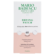MARIO BADESCU DRYING PATCH 60 PIECE CLEAR INVISIBLE DAY NIGHT BLEMISH WHITEHEADS