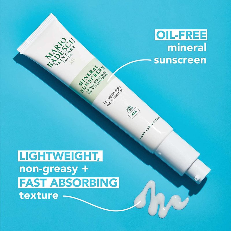 MARIO BADESCU LIGHTWEIGHT SUNSCREEN CLEANSING OIL SPF30 - ALL SKIN TYPES