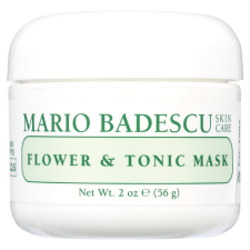 MARIO BADESCU FLOWER TONIC FACIAL MASK 2 OZ FOR CLEAR SKIN CARE