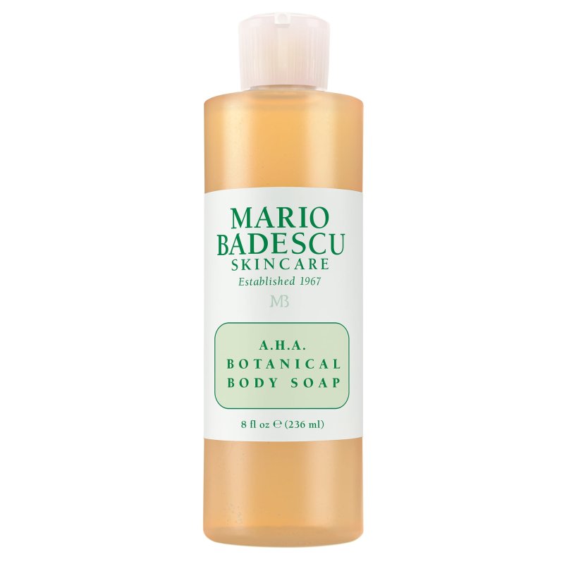 MARIO BADESCU AHA BOTANICAL BODY SOAP EXFOLIATING SKIN CARE 8 OZ