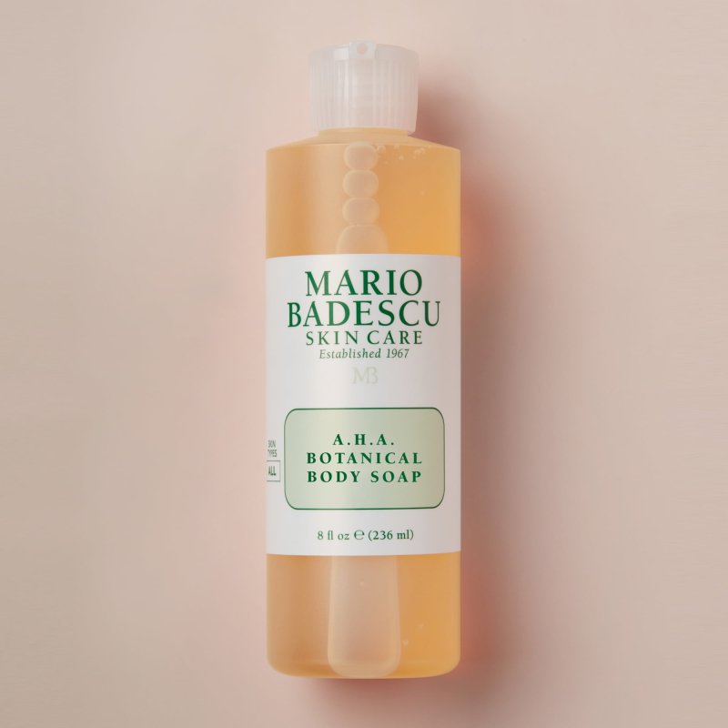 MARIO BADESCU AHA BOTANICAL BODY SOAP EXFOLIATING SKIN CARE 8 OZ