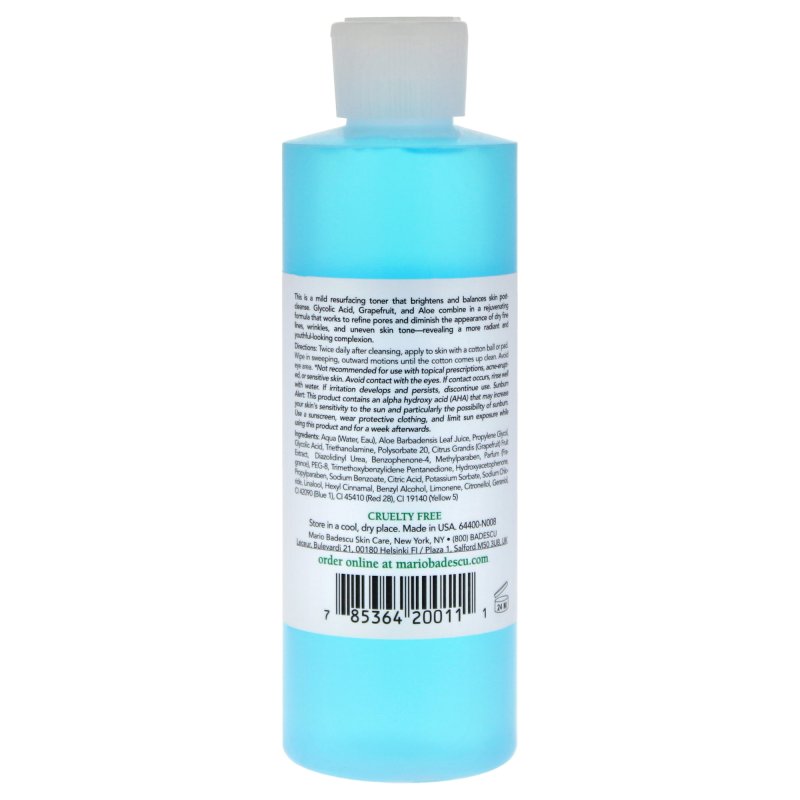 MARIO BADESCU GLYCOLIC ACID FACIAL TONER 8 OZ FOR HEALTHY SKIN
