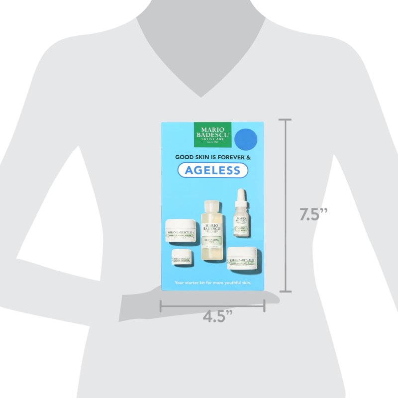 MARIO BADESCU GOOD SKIN FOREVER AGELESS 5 PIECE SKIN CARE KIT