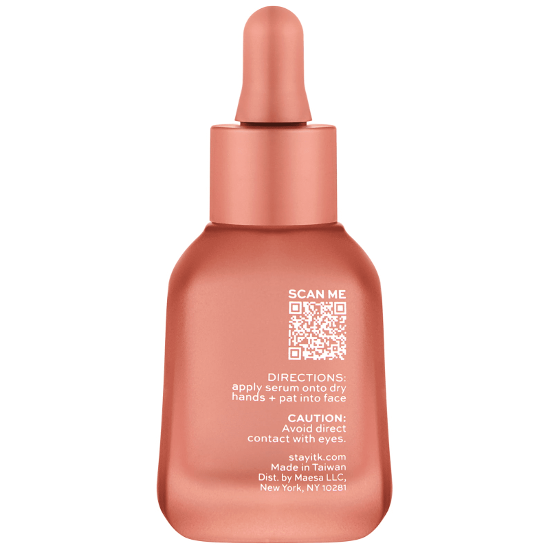 ITK HYALURONIC ACID SERUM WITH SQUALANE AND NIACINAMIDE FOR ALL SKIN TYPES 1 OZ