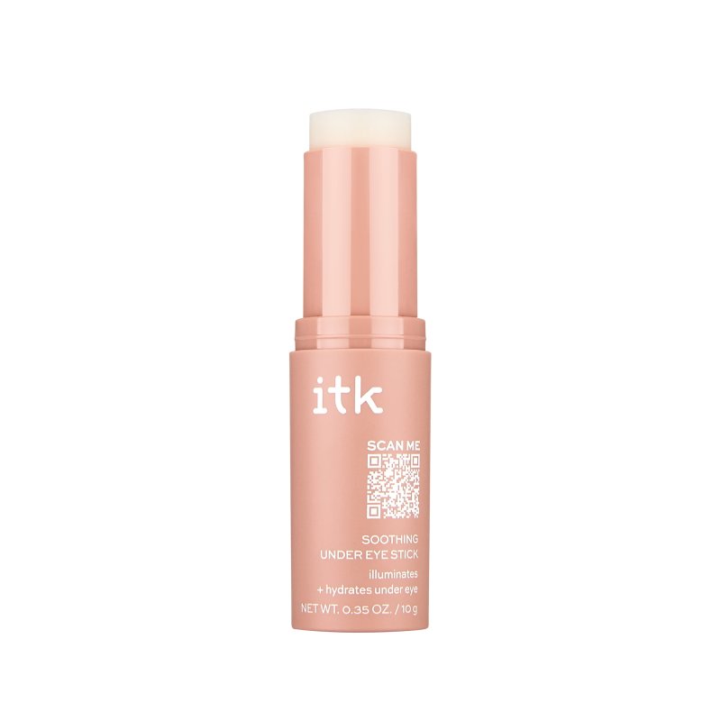 ITK SKINCARE SOOTHING UNDER EYE SERUM STICK HYDRATES BRIGHTENS ALL SKIN TYPES 0.35 OZ
