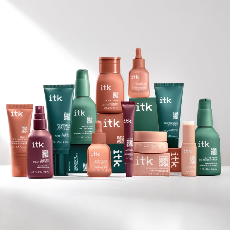 ITK SKINCARE HYDRATING NIGHTLY RETINOL SERUM FOR ALL SKIN TYPES 1 OZ