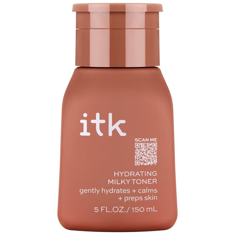 ITK SKINCARE HYDRATING MILKY FACE TONER HYALURONIC ACID SQUALANE ALL SKIN TYPES 5 OZ