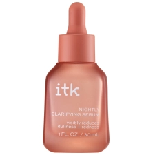 ITK NIGHTLY CLARIFYING PEPTIDE FACIAL SERUM 1 OZ FOR CLEAR SKIN