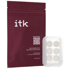 ITK MICRONEEDLE ACNE BLEMISH PIMPLE PATCHES SALICYLIC ACID ALOE VERA 6 COUNT