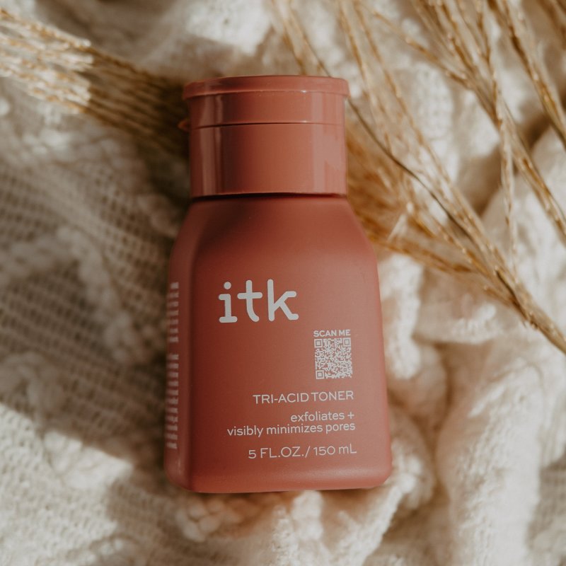 ITK SKINCARE TRI ACID TONER FACE EXFOLIATOR DARK SPOT CORRECTOR SALICYLIC ACID 5 OZ