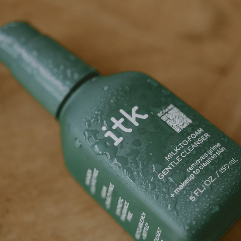ITK CLEANSE TREAT HYDRATE: 2-IN-1 MILK-TO-FOAM FACE WASH MAKEUP REMOVER BRIGHTENING VITAMIN C EYE CREAM SERUM