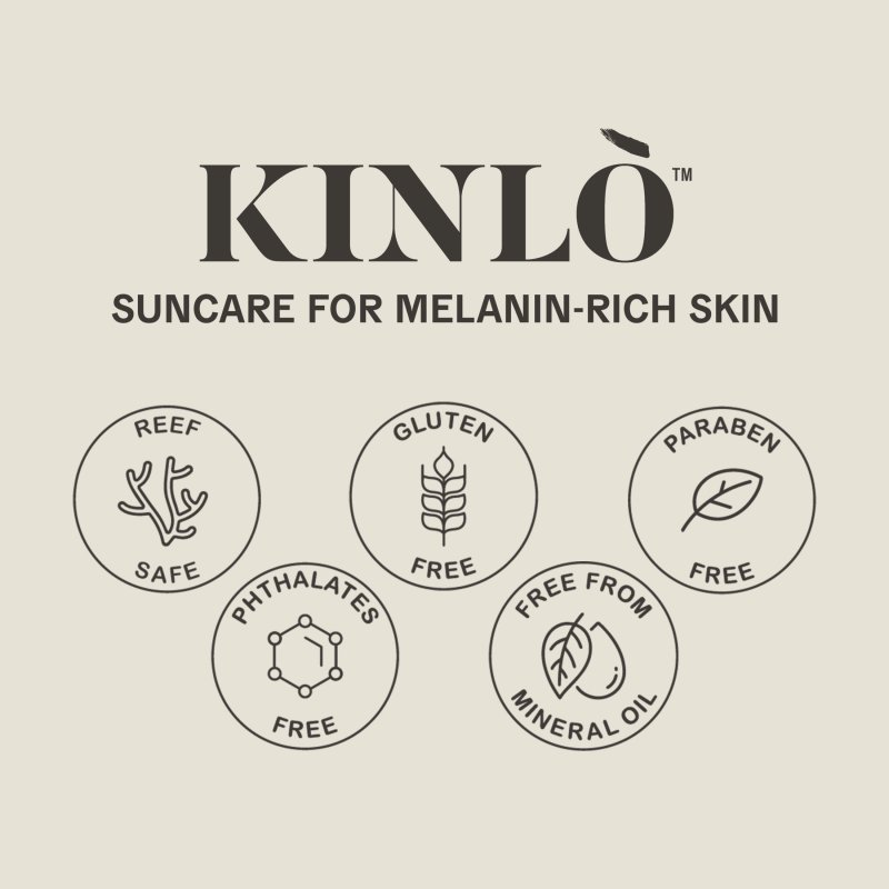 KINLO GOLDEN RAYS TINTED SUNSCREEN SPF 50 ACTIVE MINERAL SUNSCREEN REEF SAFE WATER