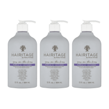 HAIRITAGE PASS ON THE BRASS PURPLE CONDITIONER 13 FL OZ PACK OF 3 FOR VIBRANT HAIR COLOR