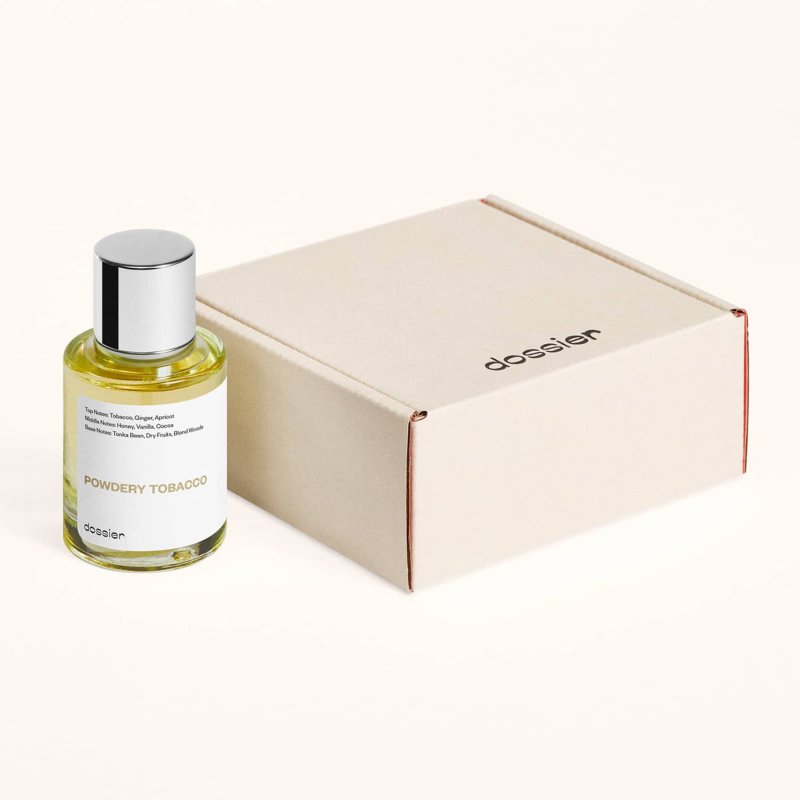 DOSSIER POWDERY TOBACCO EAU DE PARFUM INSPIRED BY TOM FORD TOBACCO VANILLE UNISEX PERFUME 1.7 OZ