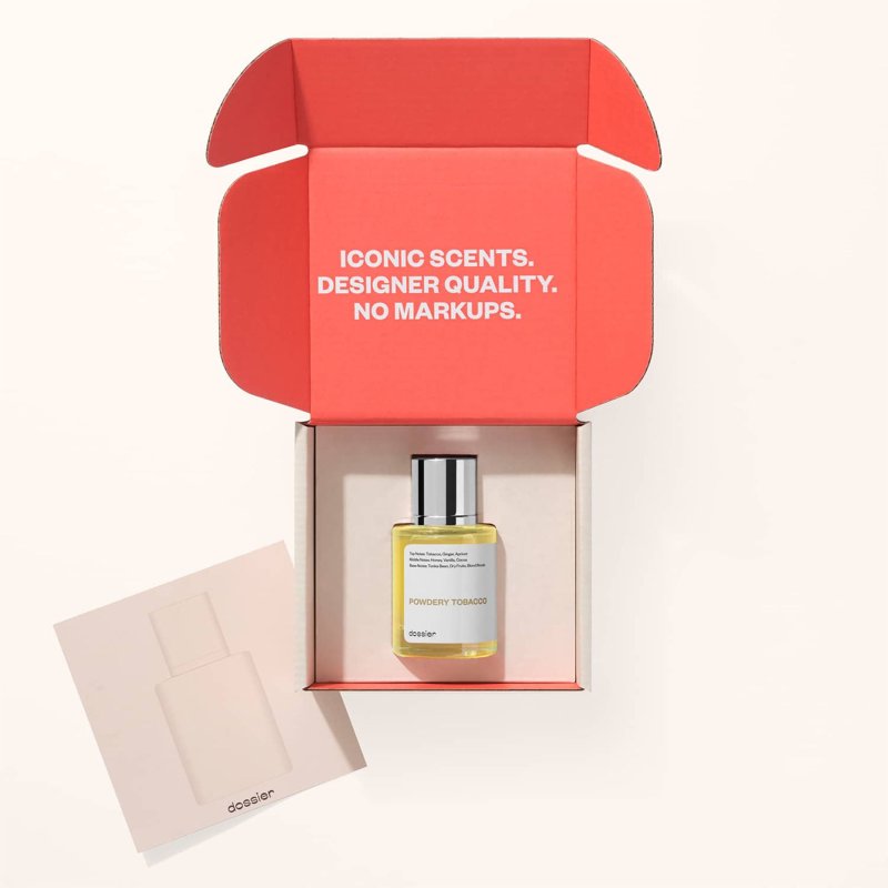 DOSSIER POWDERY TOBACCO EAU DE PARFUM INSPIRED BY TOM FORD TOBACCO VANILLE UNISEX PERFUME 1.7 OZ